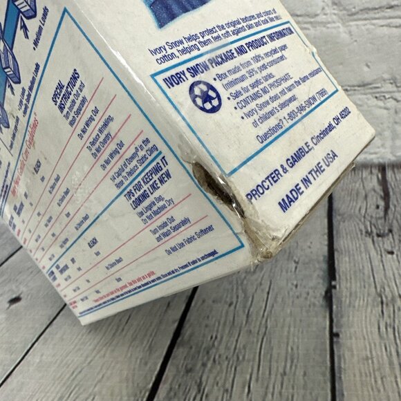 Ivory Snow Gentle Care Laundry Detergent Powder Gentle Cycle 24 OZ  *READ* - Picture 2 of 5